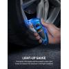 imageAstroAI Tire Pressure Gauge Digital 0150PSI Accurate in 01 Increments 4 Settings Stocking Stuffers for Car Truck Bicycle with Backlight LCD and Presta Valve Adaptor RedBlue
