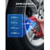 imageAstroAI Tire Pressure Gauge Digital 0150PSI Accurate in 01 Increments 4 Settings Stocking Stuffers for Car Truck Bicycle with Backlight LCD and Presta Valve Adaptor RedRed