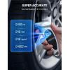 imageAstroAI Tire Pressure Gauge Digital 0150PSI Accurate in 01 Increments 4 Settings Stocking Stuffers for Car Truck Bicycle with Backlight LCD and Presta Valve Adaptor RedSilver