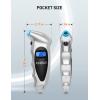 imageAstroAI Tire Pressure Gauge Digital 0150PSI Accurate in 01 Increments 4 Units Stocking Stuffers for Car Truck Bicycle with Backlight LCD and Presta Valve Adaptor Sliver 3 PackSilver