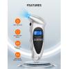 imageAstroAI Tire Pressure Gauge Digital 0150PSI Accurate in 01 Increments 4 Units Stocking Stuffers for Car Truck Bicycle with Backlight LCD and Presta Valve Adaptor Sliver 3 PackSilver