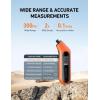 imageAstroAI Tire Pressure Gauge Digital 3300PSI Large Screen with Backlight and Flashlight ANSI 2A High Accuracy Compatible with Schrader Valves 4 Units Presta Valve Adapter Included AAA BatteriesOrange