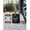 imageAstroAI Tyre Inflator Air Compressor 12V DC Digital Car Tyre Pump 150 PSI Preset Tyre Pressure ampamp Auto Shutoff Electric Air Pump for Car Tyres Bicycles Other InflatablesBlackyellow