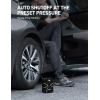 imageAstroAI Tyre Inflator Air Compressor 12V DC Digital Car Tyre Pump 150 PSI Preset Tyre Pressure ampamp Auto Shutoff Electric Air Pump for Car Tyres Bicycles Other InflatablesBlackyellow