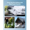 imageAstroAI Wide Neck Foam Cannon with 14 Inch Quick Connector Plug to Pressure Washer 10mm Orifice1 Liter Capacity Orange LableOrange Label