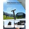 imageAstroAI Windshield Cleaner Microfiber car Window Cleaner with 4 Reusable and Washable Microfiber Pads and Extendable Handle Auto Inside Glass Wiper Kit Graygreen