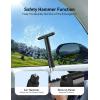 imageAstroAI Windshield Cleaner Microfiber car Window Cleaner with 4 Reusable and Washable Microfiber Pads and Extendable Handle Auto Inside Glass Wiper Kit GrayGray
