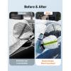 imageAstroAI Windshield Snow Cover Windshield Cover for Ice and Snow 4Layer Protection for Snow Ice UV Frost Wiper ampamp Mirror Covers Windproof Sunshade Cover for Cars Sedans and Compact SUVs Middlesilver