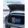 imageAstroAI Windshield Snow Cover Windshield Cover for Ice and Snow 4Layer Protection for Snow Ice UV Frost Wiper ampamp Mirror Covers Windproof Sunshade Cover for Cars Sedans and Compact SUVs MiddleGlacier Silver