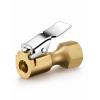 imageAstroAI 1 Pack Air Chuck Heavy Duty Closed Flow Lock On Tire Chuck with Clip for Inflator Gauge Compressor Accessories YellowClosed