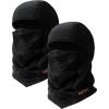 imageAstroAI 2 Pack Balaclava Ski Mask Winter Fleece Thermal Face Mask Cover for Men Women Warmer Windproof Breathable Cold Weather Gear for Skiing Outdoor Work Riding Motorcycle ampamp Snowboarding Black