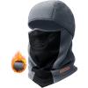 imageAstroAI Balaclava Ski Mask Winter Fleece Thermal Face Mask Cover for Men Women Warmer Windproof Breathable Cold Weather Gear for Skiing Outdoor Work Motorcycling Snowboarding GrayL 23quot245quotGrey