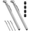 imageAstroAI Pencil Tire Pressure Gauge 2 Pack 1075PSI 2 Span Air Pressure Gauge for Tires Stainless Steel Body and Metal Made Nozzle 3 Measurements for Cars Bikes Vehicles