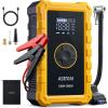 imageAstroAI S8 Air Jump Starter with Air Compressor 1500A Peak Car Battery Jump Starter Portable 60 Gas30L Diesel with 150PSI Cordless AutoShutoff Tire Inflator 12V Battery Charger BoosterOrangeYellow