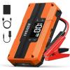 imageAstroAI S8 Pro Car Battery Jump Starter 3000A Peak Jump Starter Battery Pack for Up to 90L Gas ampamp 70L Diesel Engines 12V Portable Jumper Box with 3 Modes Flashlight and Jumper CablesOrange2500AOrange
