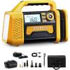 imageAstroAI TC3 Air Compressor Portable Tire Inflator Offroad Air Compressor for Truck 150PSI with Digital Display Air Pump for Car Heavy Duty for 4x4 Vehicle RV SUV Car Accessories YellowYellow