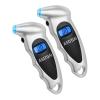 imageAstroAI Tire Pressure Gauge Digital 0150PSI Accurate in 01 Increments 4 Units Stocking Stuffers for Car Truck Bicycle with Backlight LCD and Presta Valve Adaptor Sliver 3 PackSilver