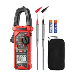 imageAstroAI Digital Clamp Meter Multimeter 2000 Counts Amp Voltage Tester Autoranging with ACDC Voltage AC Current Resistance Capacitance Continuity Live Wire Test NCV BlueBlack