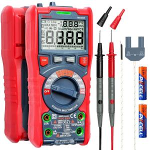 imageAstroAI Digital Multimeter TRMS 6000 Counts AutoRanging Voltage Tester Voltmeter Measuring ACDC Voltage Current Capacitance Resistance Frequency Temperature Continuity Diodes with NCV6000