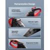 imageAstroAI Handheld Car Vacuum Cordless with Accessories Portable Vacuum Cleaner with 12V DC Power LED Light Brush Extended Suction Pipe Hose Mini Handheld for Car Home Office and Pet Hair RedRed