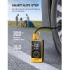 imageAstroAI L7 Air Tire Inflator Portable Air Compressor 150PSI Electric Cordless Bike Pump with Fast 1min Inflation Auto Shutoff LED Light  Rechargeable for Car SUV Motorcycle Bike Tires YellowYellow