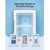 imageAstroAI Mini Fridge 20 Gen 6 Liter8 Cans Makeup Skincare Fridge 110V AC 12V DC Portable Thermoelectric Cooler and Warmer Little Tiny Fridge for Bedroom Cosmetics Dark GreyDark Grey