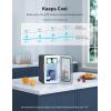 imageAstroAI Mini Fridge 20 Gen 6 Liter8 Cans Makeup Skincare Fridge 110V AC 12V DC Portable Thermoelectric Cooler and Warmer Little Tiny Fridge for Bedroom Cosmetics Dark GreyDark Grey