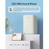imageAstroAI Mini Fridge 20 Gen 6 Liter8 Cans Makeup Skincare Fridge 110V AC 12V DC Portable Thermoelectric Cooler and Warmer Little Tiny Fridge for Bedroom Cosmetics Dark GreyBeige