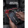 imageAstroAI S8 Mini Car Battery Jump Starter 12V Portable Car Starter for Up to 60L Gas30L Diesel Engine Auto Battery Booster Pack Lithium Jump Box with Jumper Cables ampamp LED Light OrangeOrange
