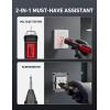 imageAstroAI VTS1000H Voltage Tester with Screwdriver NonContact Electrical Tester Dual Range AC 12V70V1000V Live Wire Test Wire Breakpoint Finder Audible Alarm LCD Percentage Display RedRed