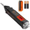 imageAstroAI VTS1000H Voltage Tester with Screwdriver NonContact Electrical Tester Dual Range AC 12V70V1000V Live Wire Test Wire Breakpoint Finder Audible Alarm LCD Percentage Display RedOrange