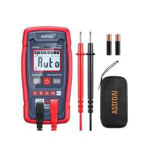 imageAstroAI Multimeter Tester 4000 Counts Smart Measuring Mode AutoRanging Digital Volt Meter Fast Accurately Measures ACDC Voltage Resistance Continuity Supports a NonContact Voltage Function